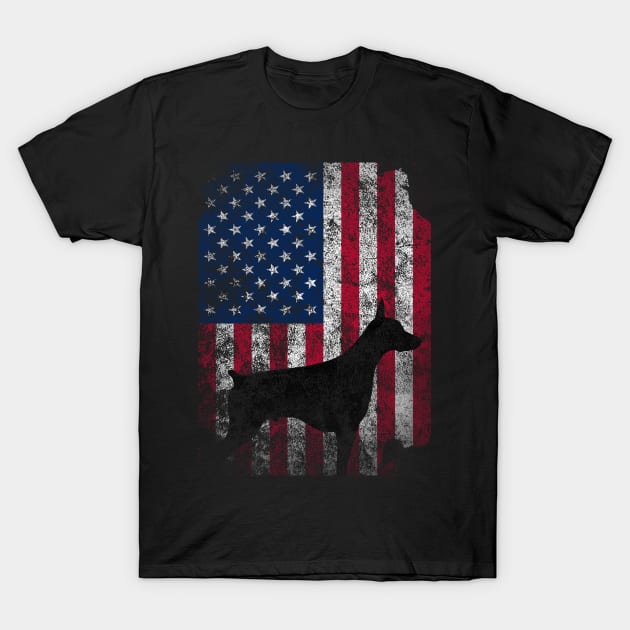 doberman T-Shirt by Mandala Project